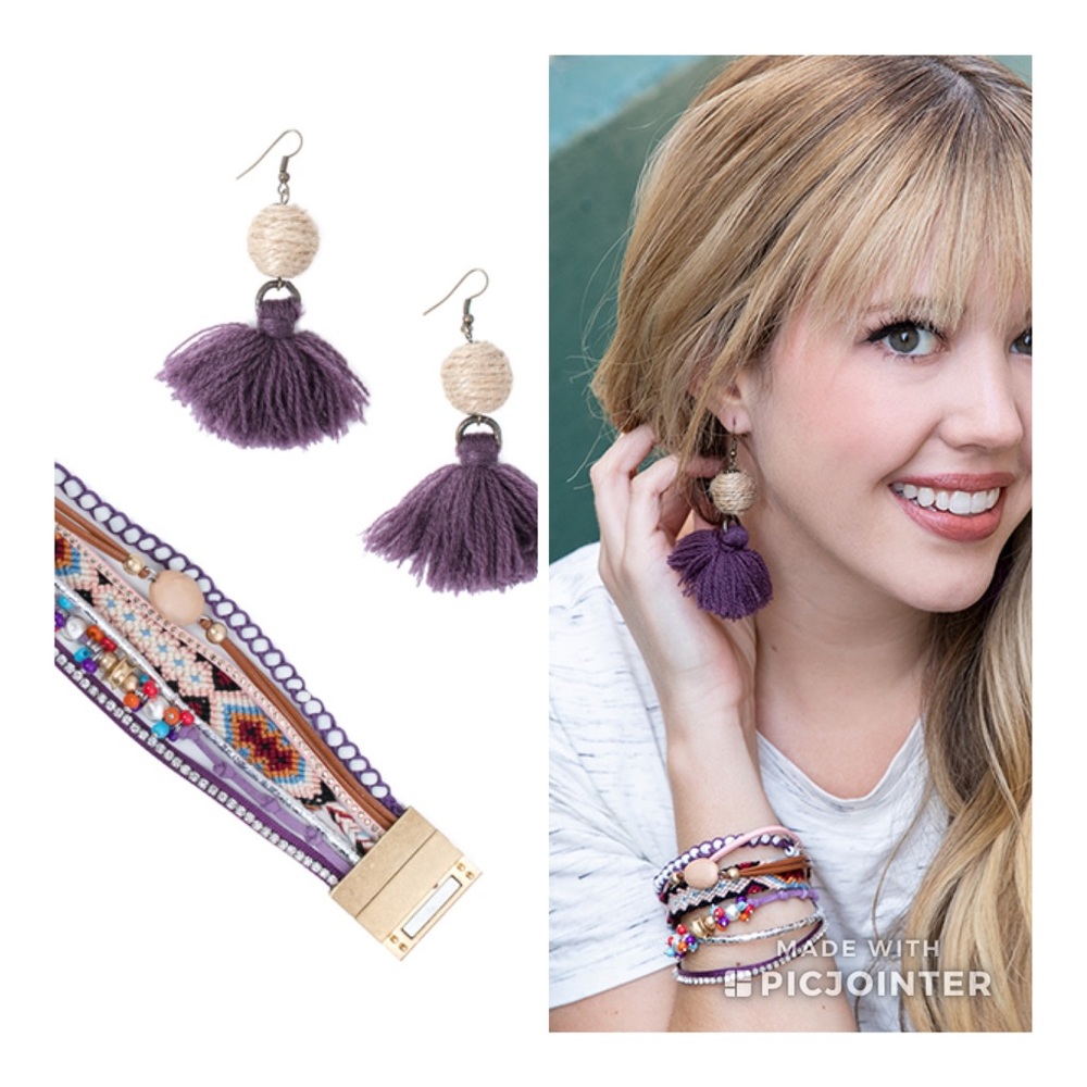 Earrings and Bracelet set (plunder)